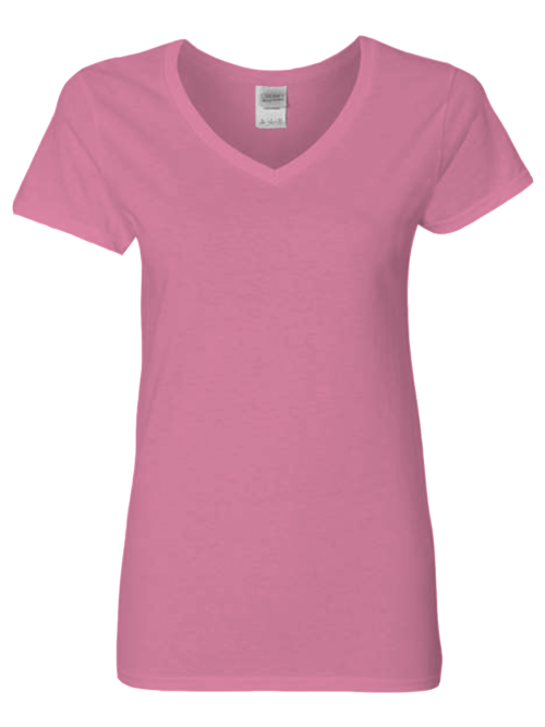 Gildan Heavy Cotton™ Women’s V-Neck T-Shirt | 5V00L