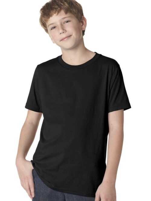 Next Level Youth Boys Cotton Crew | 3310