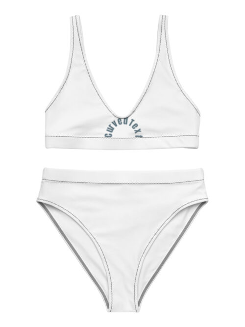Recycled high-waisted bikini