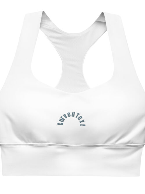 Recycled Longline Sports Bra