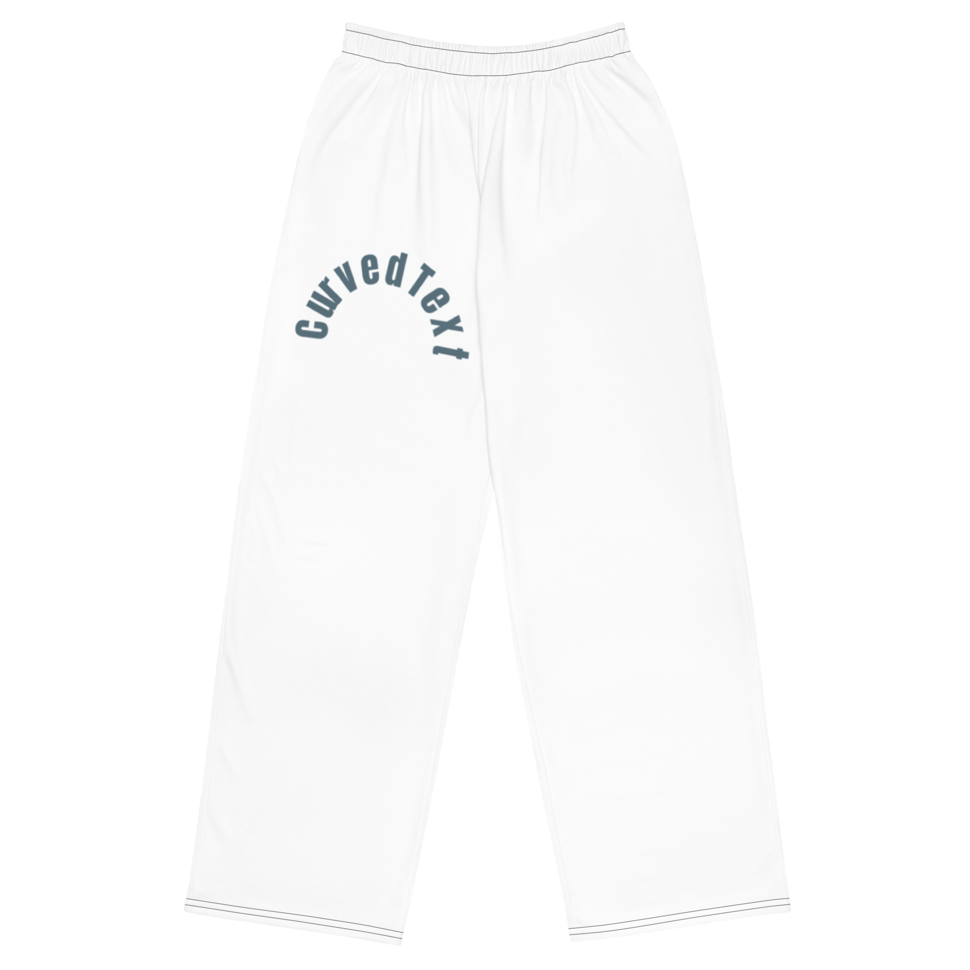 All-over print unisex wide-leg pants