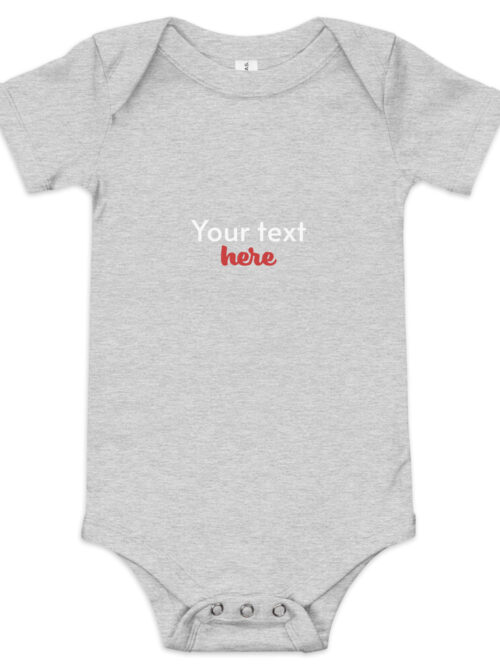 Baby short sleeve one piece
