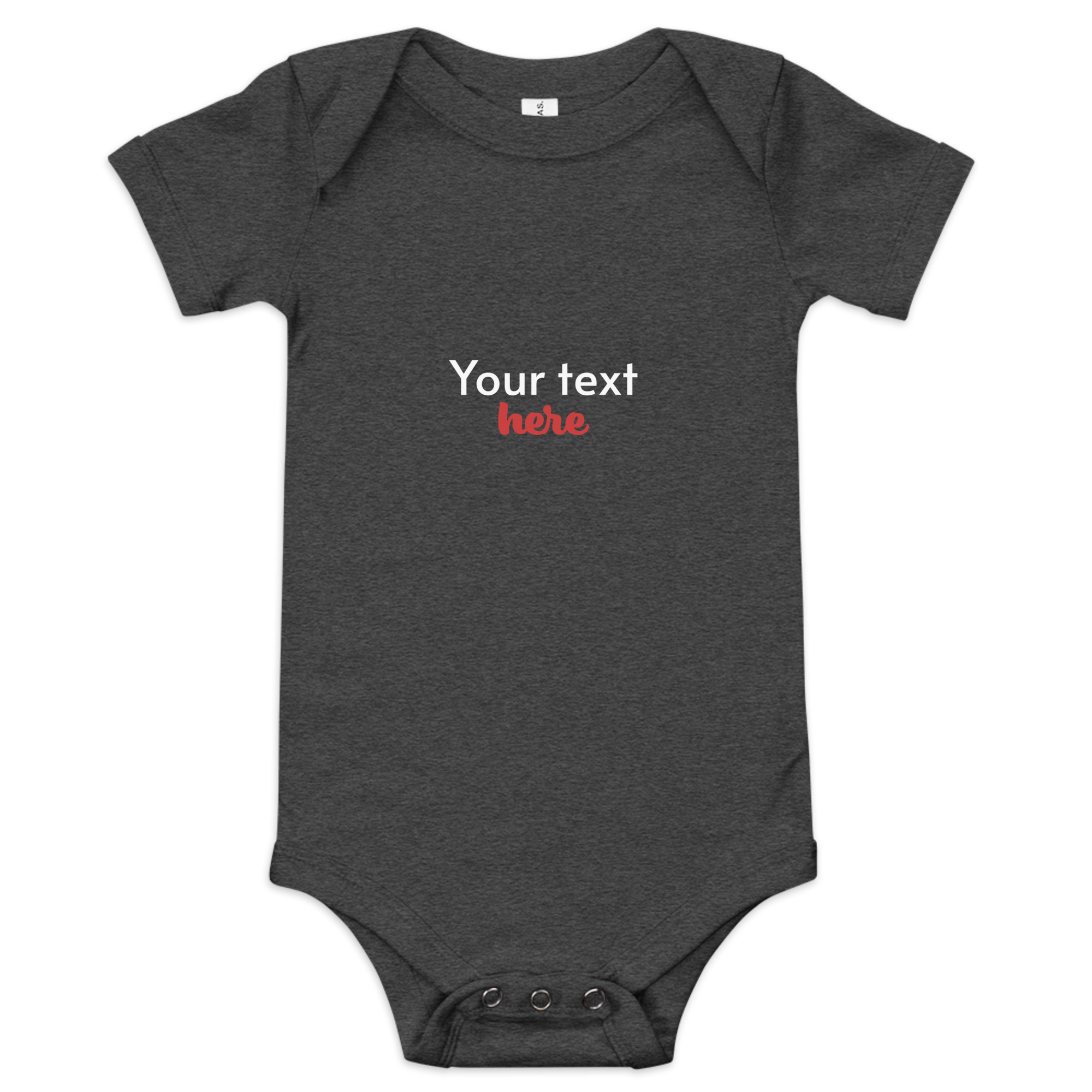 Baby short sleeve one piece - Image 3