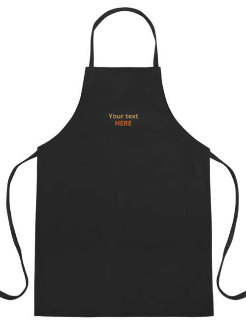 Embroidered Apron