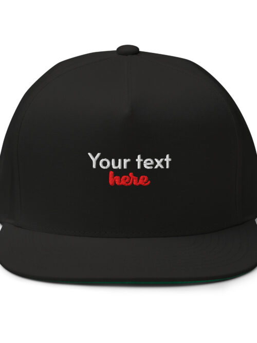 Flat Bill Cap