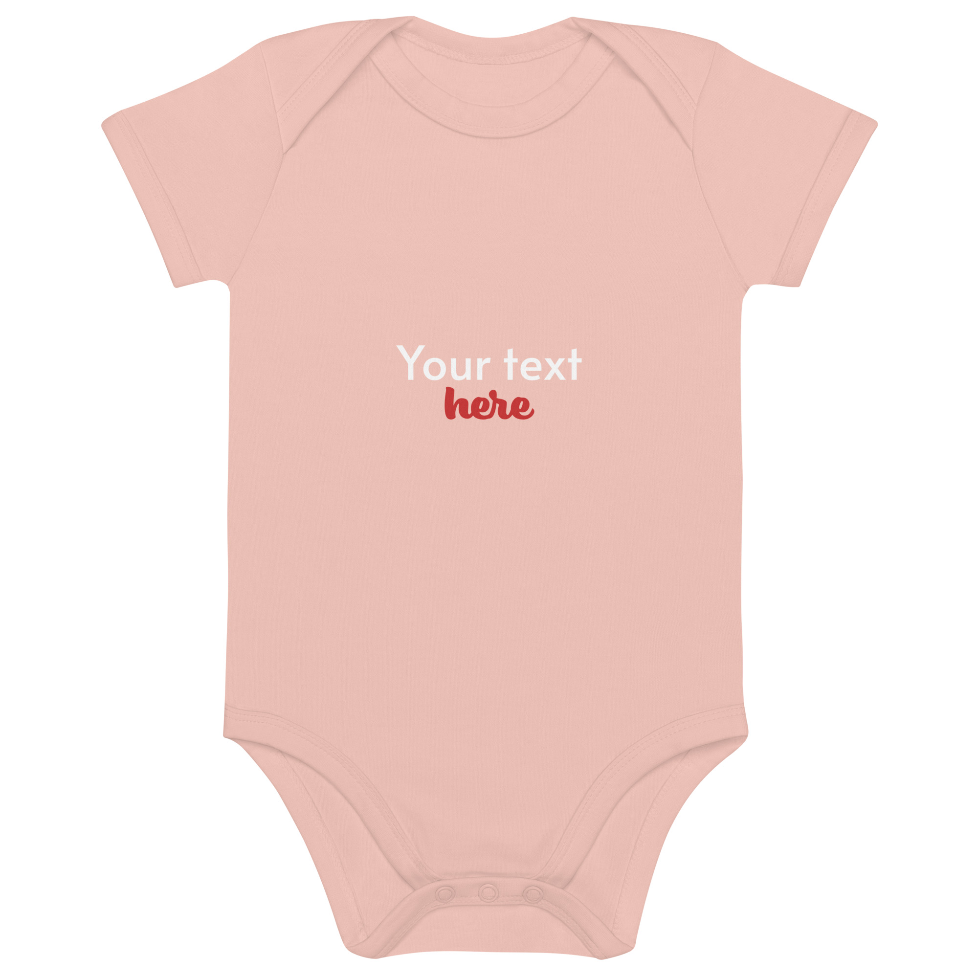 Organic cotton baby bodysuit - Image 4
