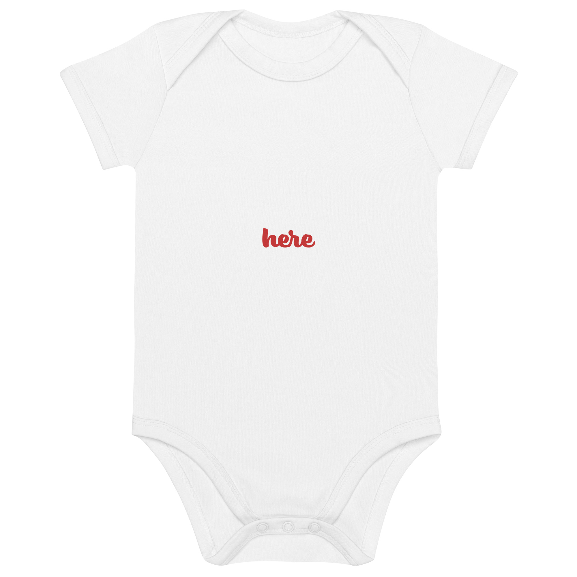 Organic cotton baby bodysuit - Image 5