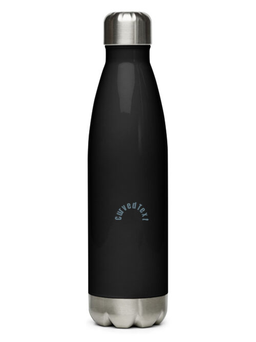 Stainless steel water bottle
