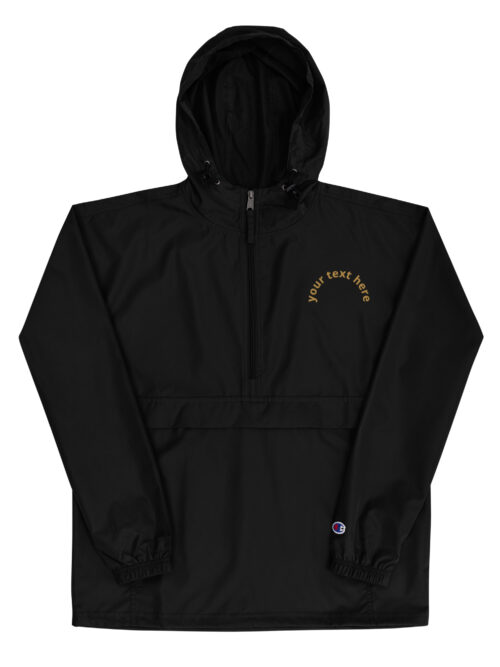 Embroidered Champion Packable Jacket
