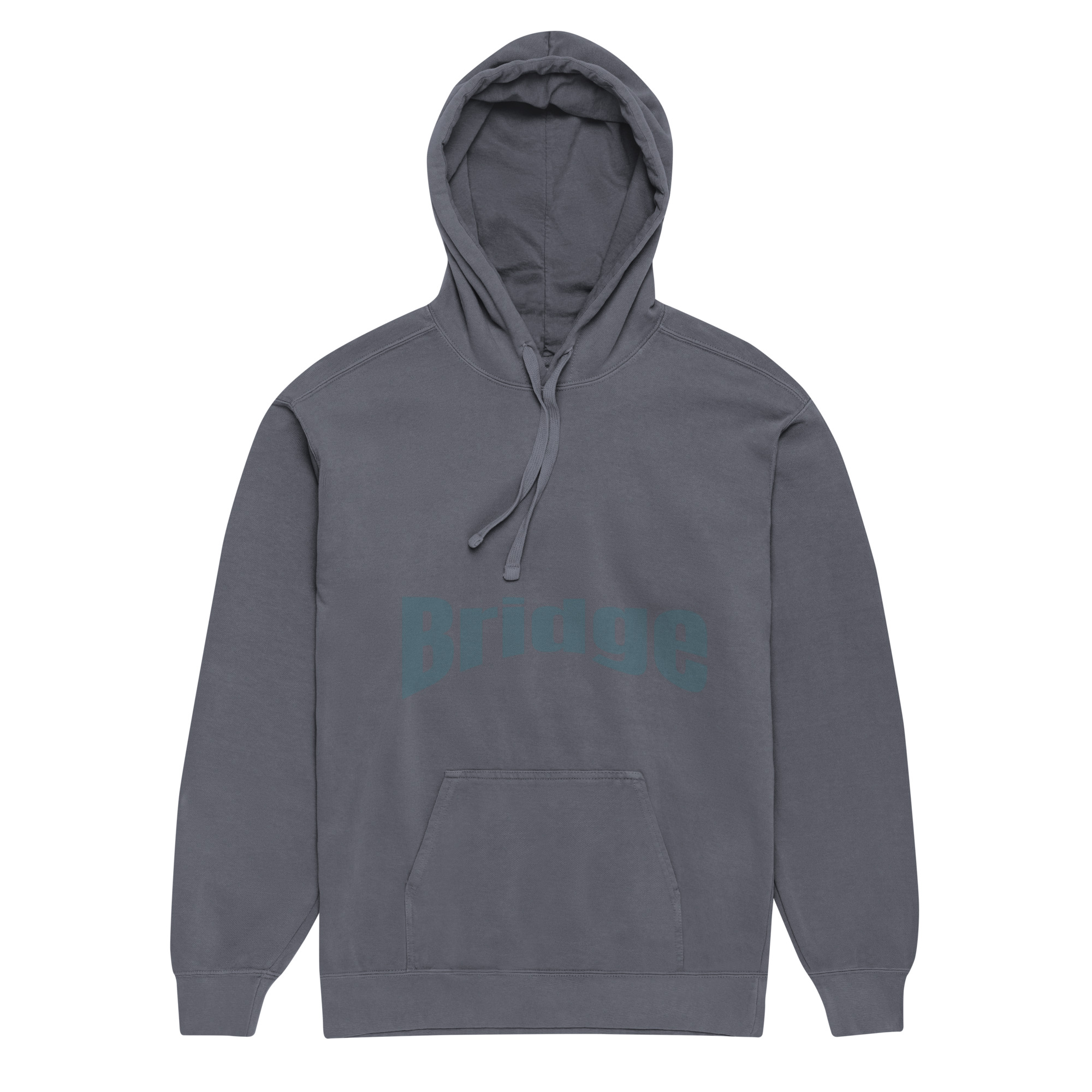 Unisex garment-dyed hoodie - Image 4