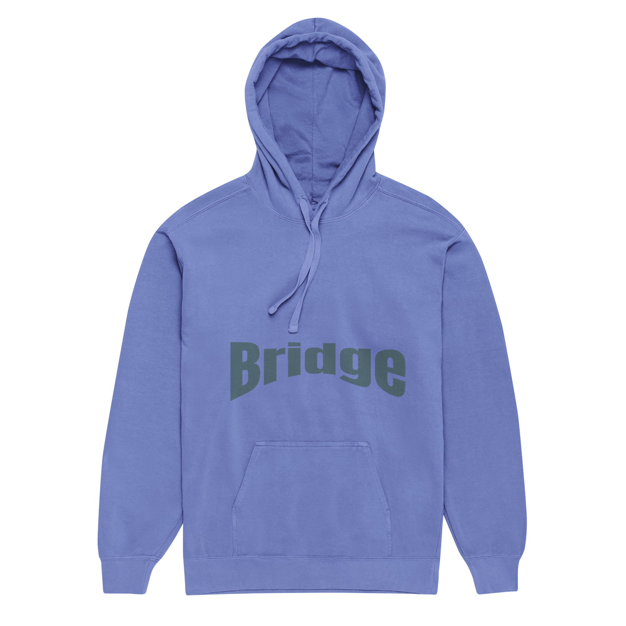 Unisex garment-dyed hoodie - Image 5