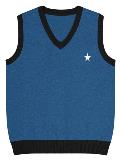 Knit V-neck vest