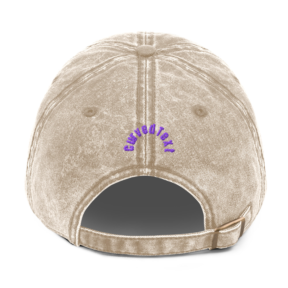 Vintage Cotton Twill Cap - Image 3
