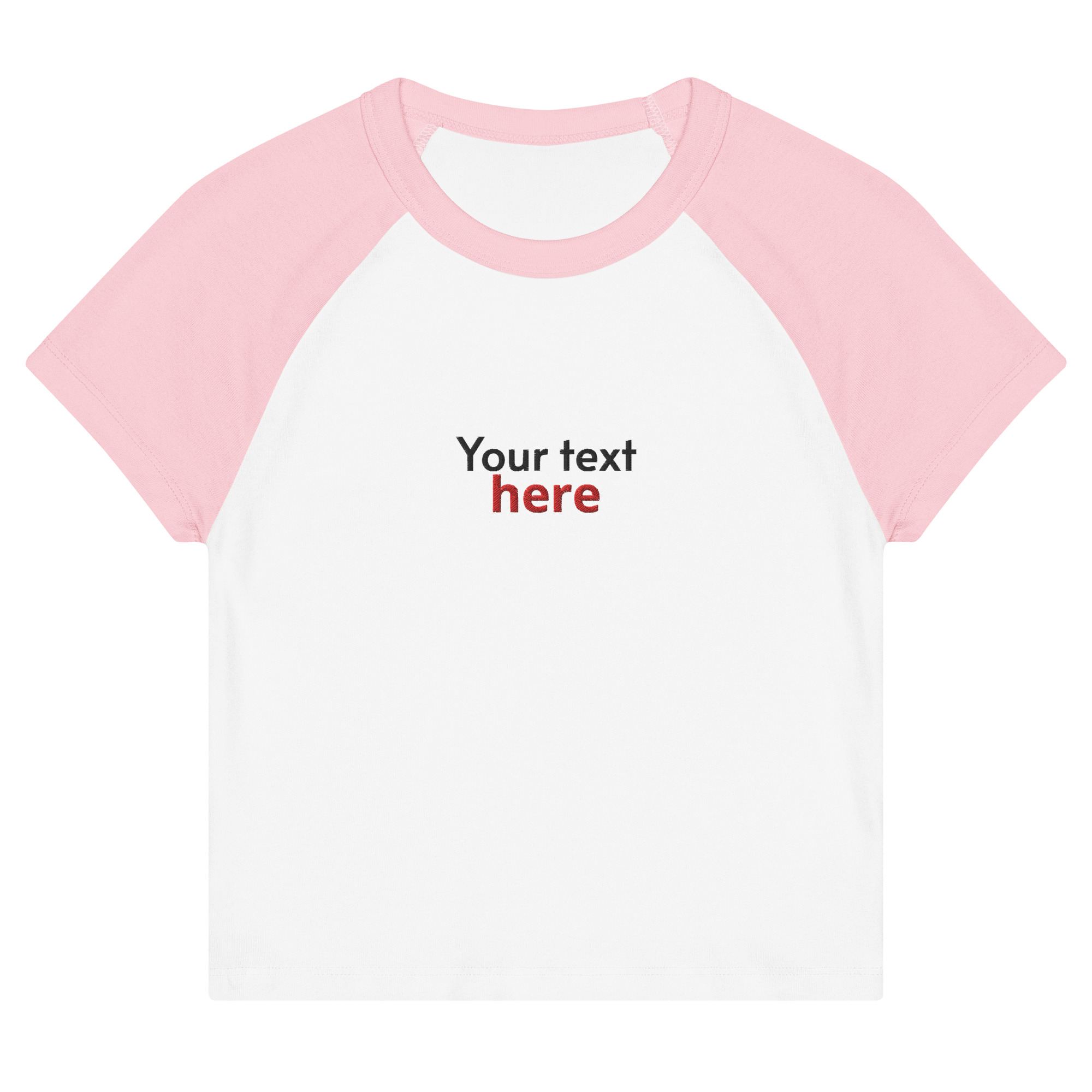 Women’s micro rib raglan baby tee - Image 5