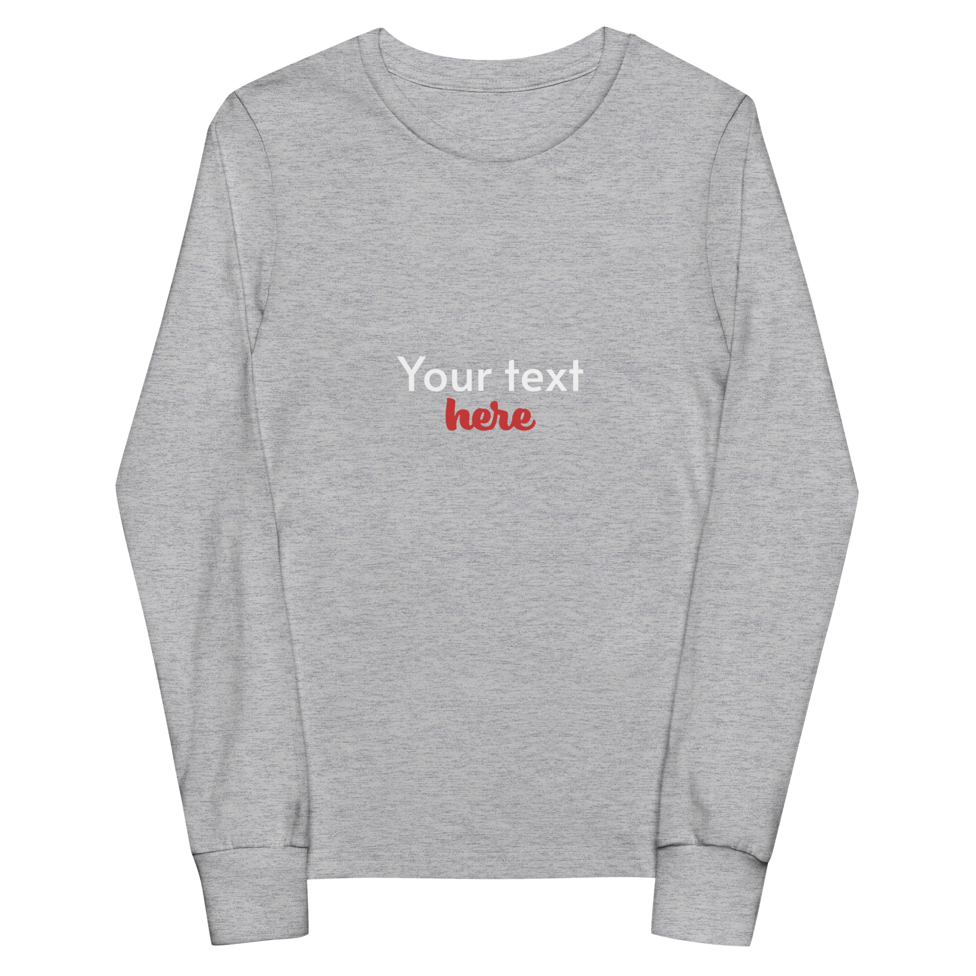 Youth long sleeve tee