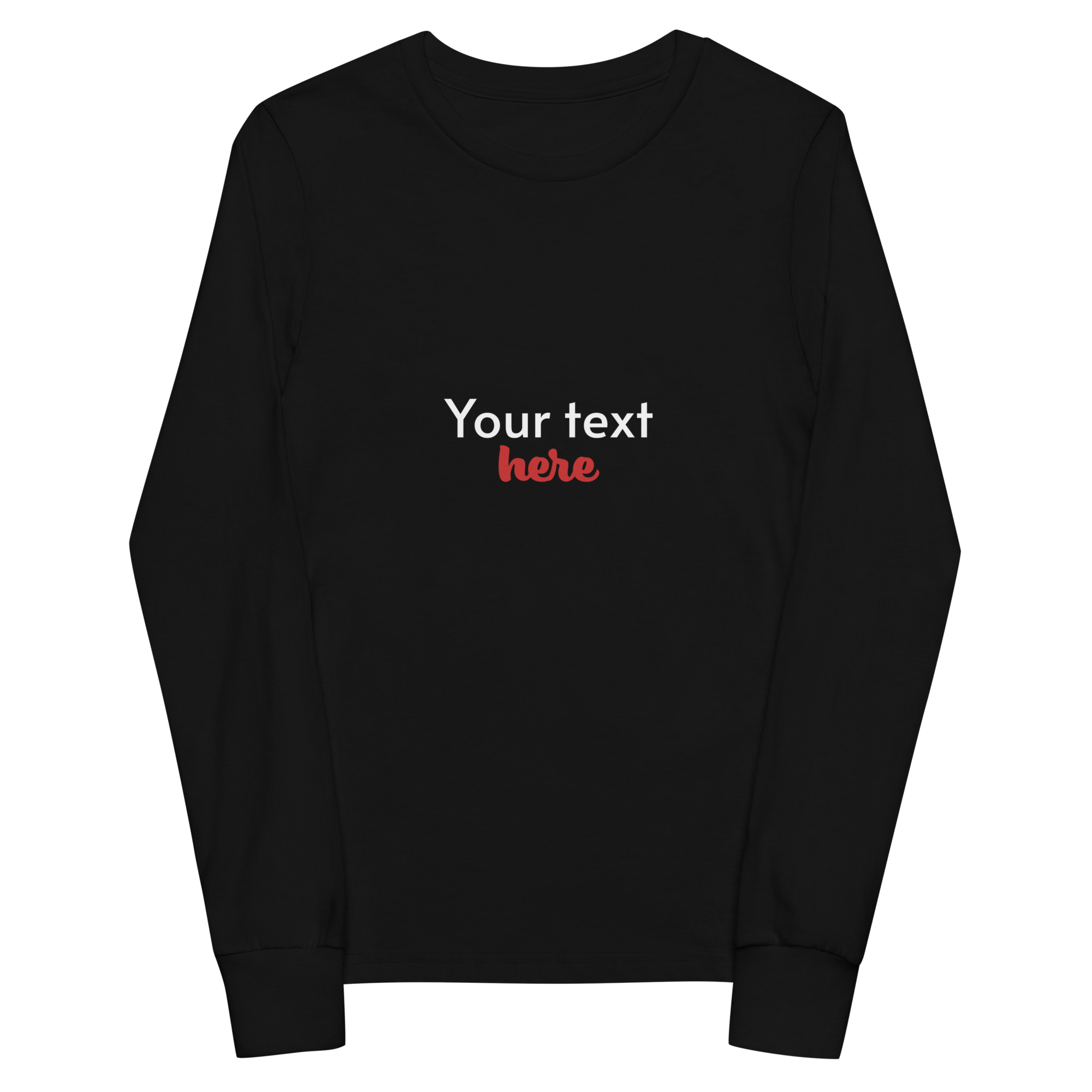 Youth long sleeve tee - Image 2