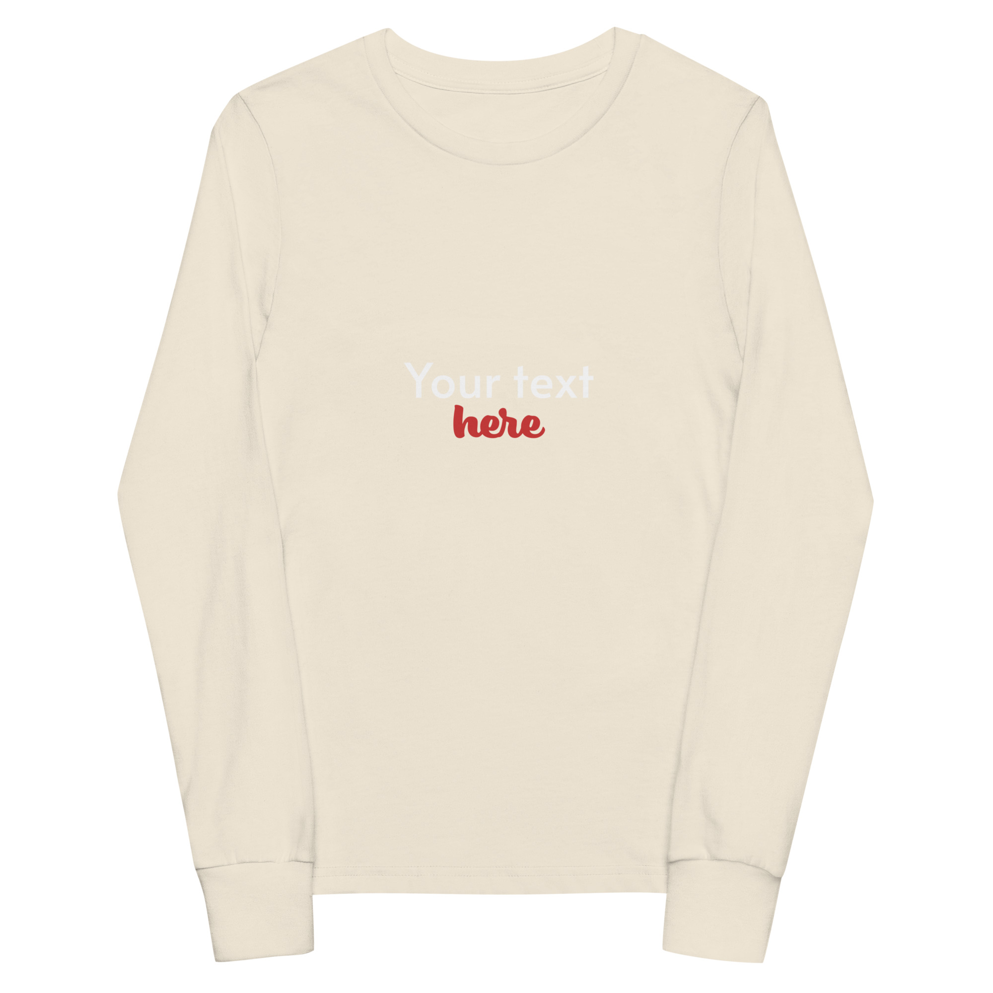 Youth long sleeve tee - Image 3