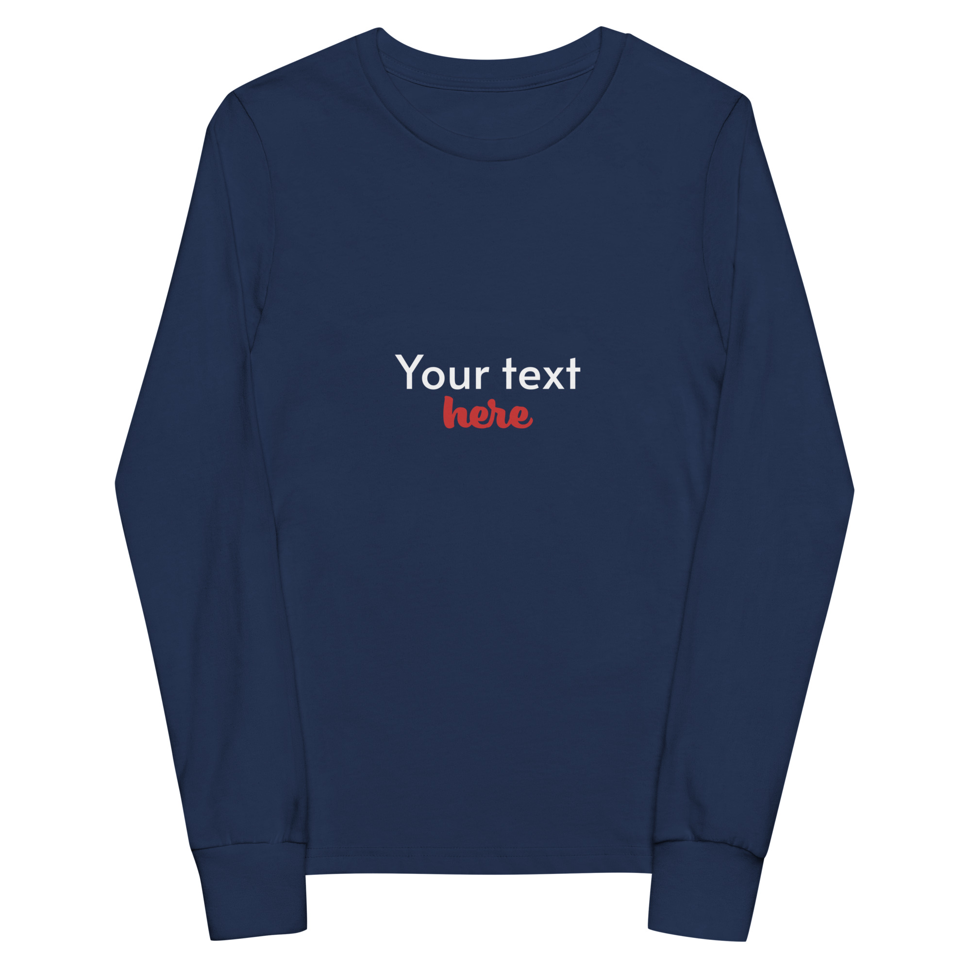 Youth long sleeve tee - Image 4