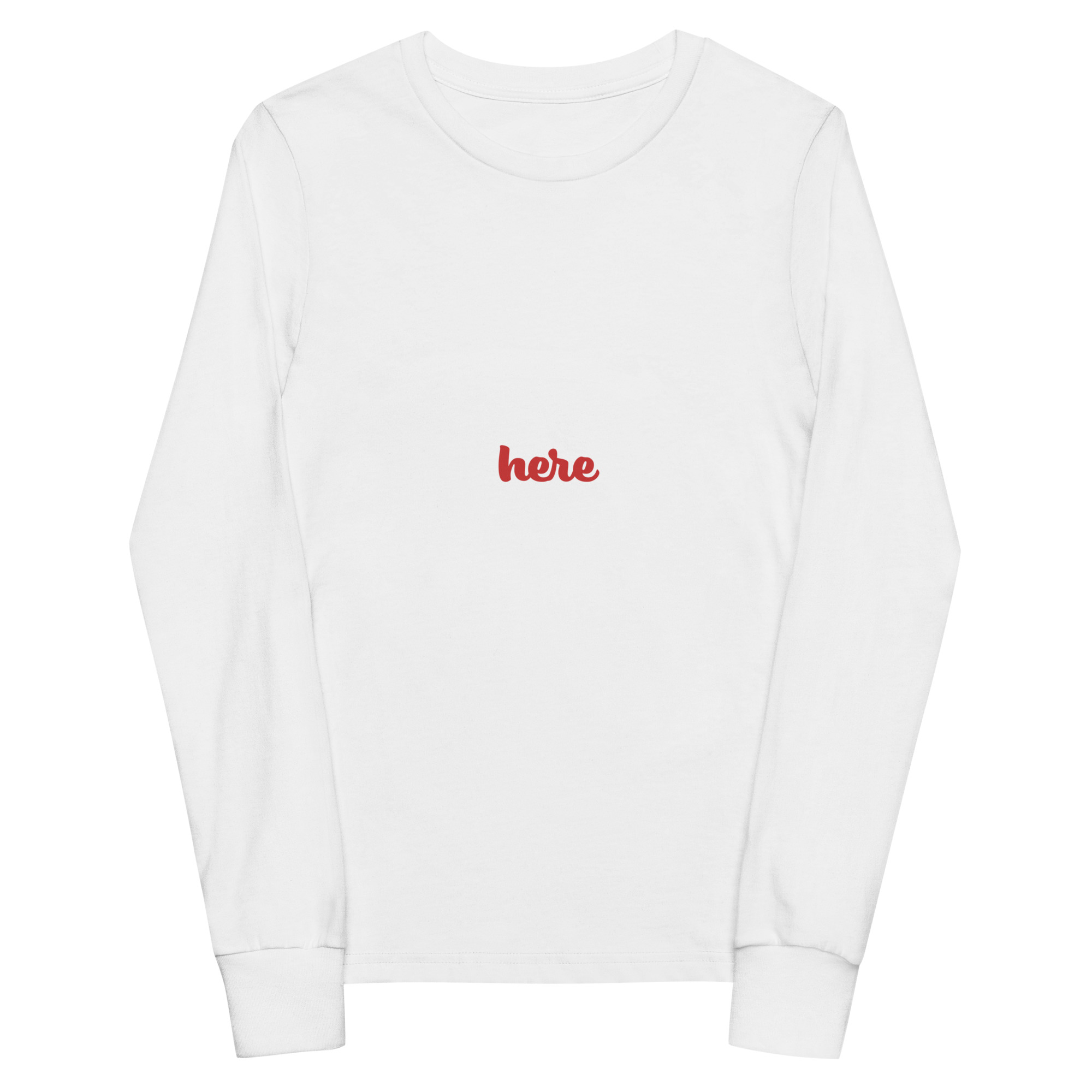 Youth long sleeve tee - Image 6